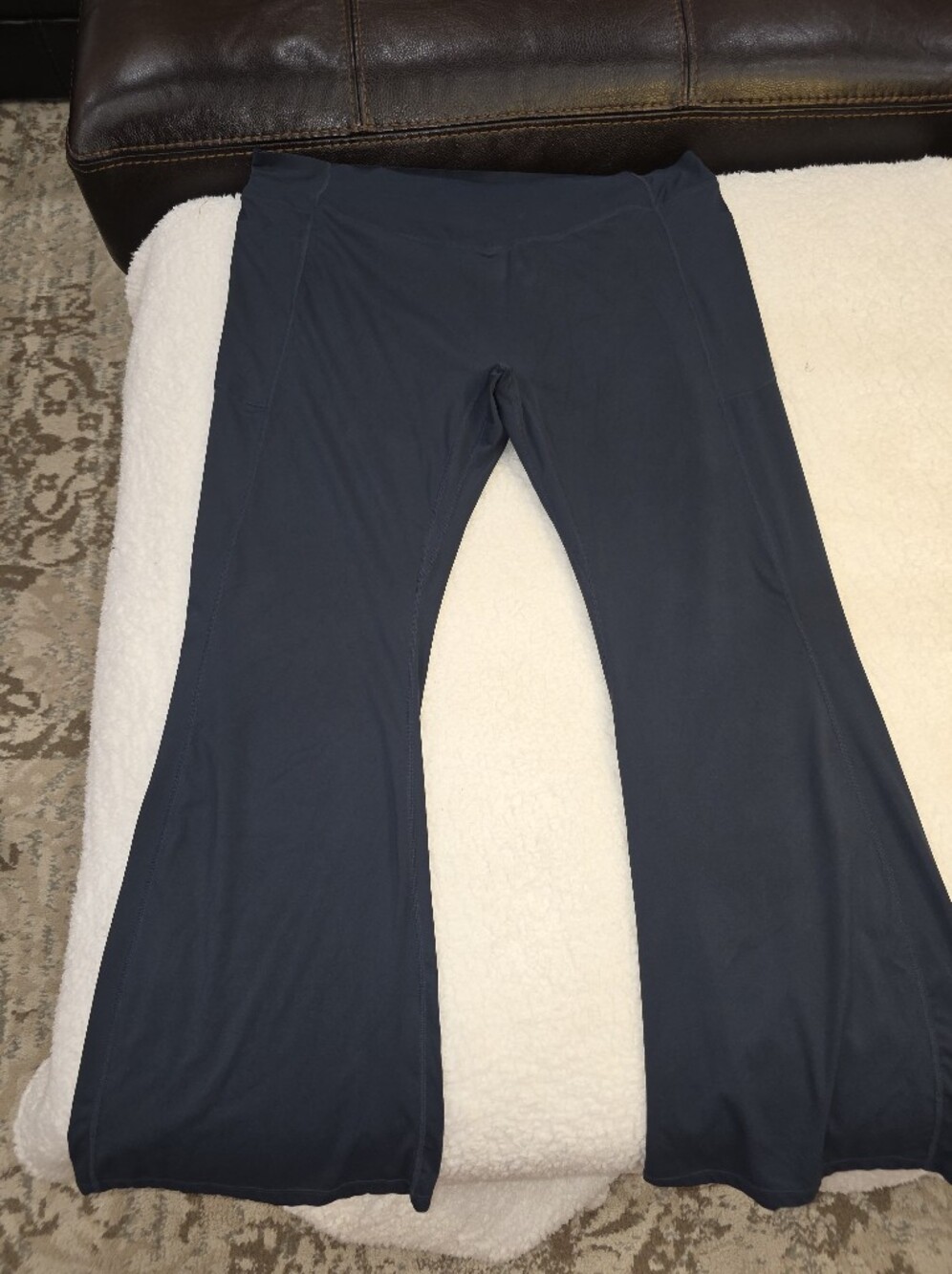 HALARA Plus Size 3xl Bundle Of 2 High-Waist Leggings in Olive And Navy Sculpting - Picture 9 of 9